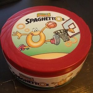 Spaghettios Tupperware container  Basketball.